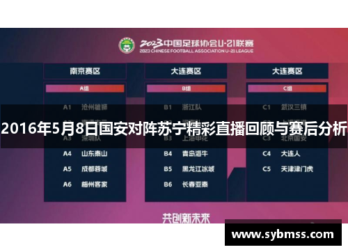 2016年5月8日国安对阵苏宁精彩直播回顾与赛后分析